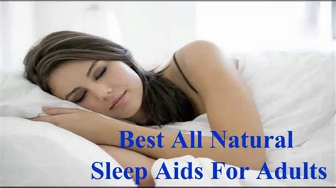 Best All Natural Sleep Aids For Adults Youtube