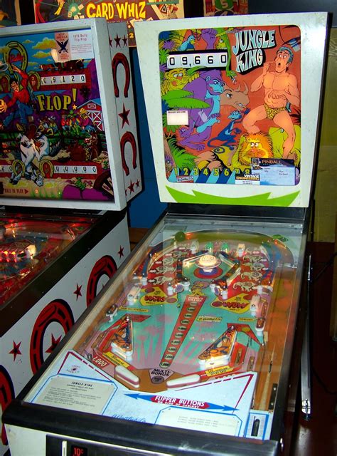 1973 Jungle King Gottliebpinball Machine Pinball Pinball Machine