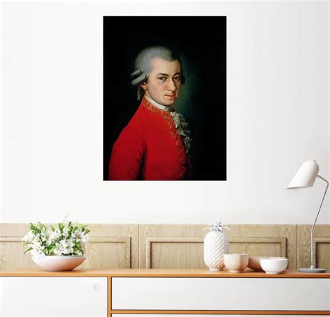 Posterlounge Wandbild Barbara Krafft Wolfgang Amadeus Mozart Online