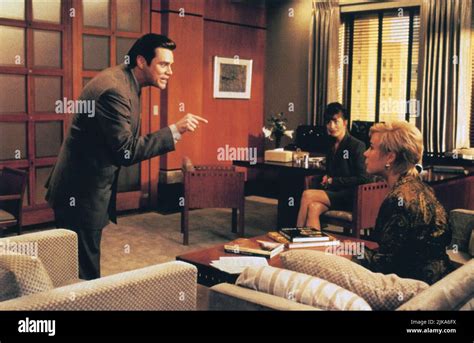 Jim Carrey Amanda Donohoe And Jennifer Tilly Film Liar Liar 1997