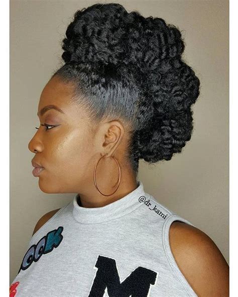 Natural Hair Updos Natural Updo Hairstyles For Prom Night