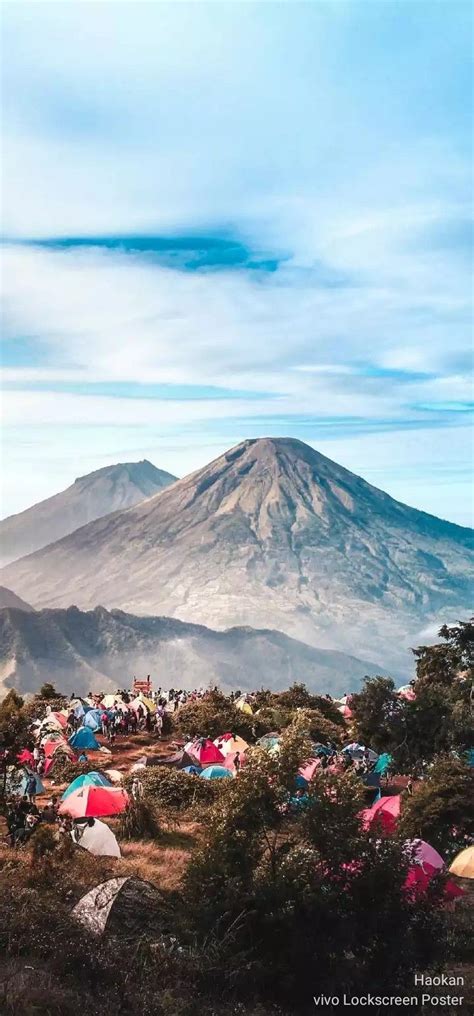 Masjid puncak alam telah diilhamkan oleh ybhg. Gunung Prau | Foto wisata, Foto alam, Latar belakang