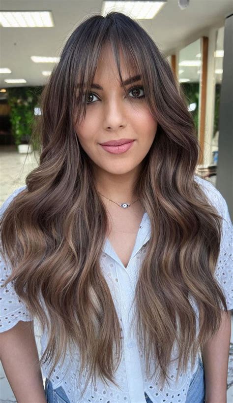 Breathtaking Balayage Hair Colour Ideas Ombre Bronde Balayage Fringe