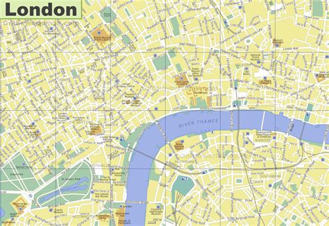 London Tourist Attractions Map Ontheworldmap Com