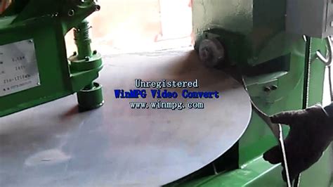 Round Steel Sheet Cutting Machine Steel Plate Circular Cutting