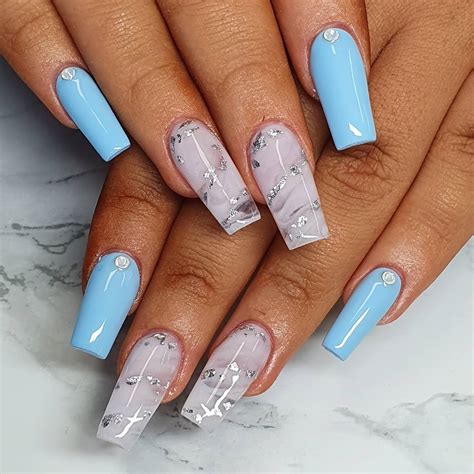 21 Mesmerizing Marble Nail Design For All Nail Shapes