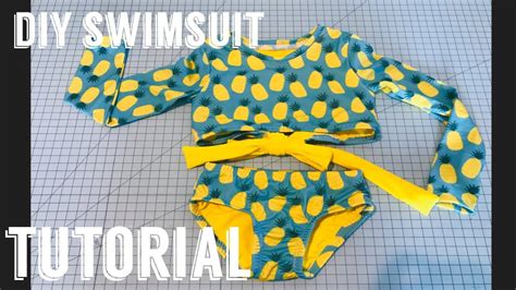 Diy Swimsuit Tutorial And Sew Along Part 2 Bottoms Youtube