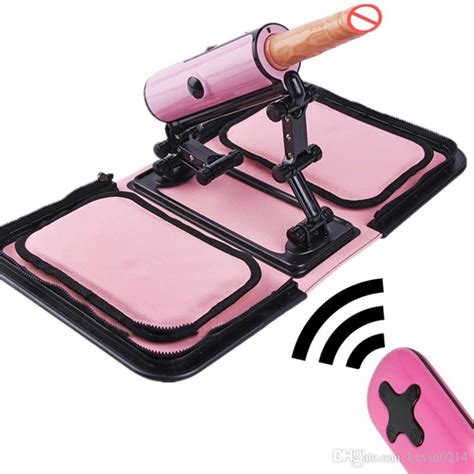 Updated Portable Handbag Sex Machine Automatic Vibrations Thrusting Massage Remote Control