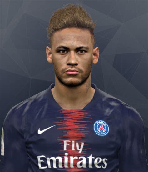 Konami has officially announced brazilian football star neymar jr. Neymar Jr. FACES Pes 2017 - LlojaPesPatch