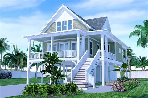 Plan 15266nc Charming 3 Bed Home Plan With Wrap Around Porch Beach