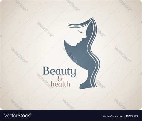 Symbolic Silhouette Image A Girl Royalty Free Vector Image
