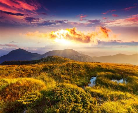 Amazing Mountain Landscape Stock Image Image Of Beautiful 90494309