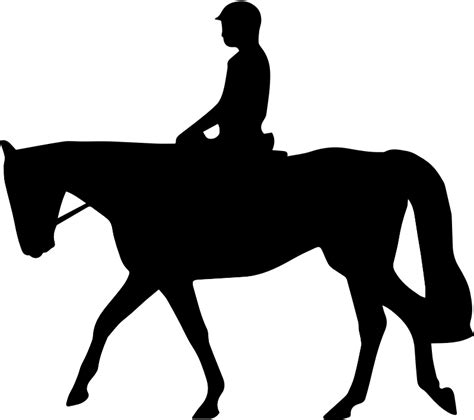 Dressage Silhouette Openclipart