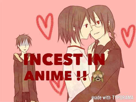 5 incest in anime warning spoilers anime amino photos