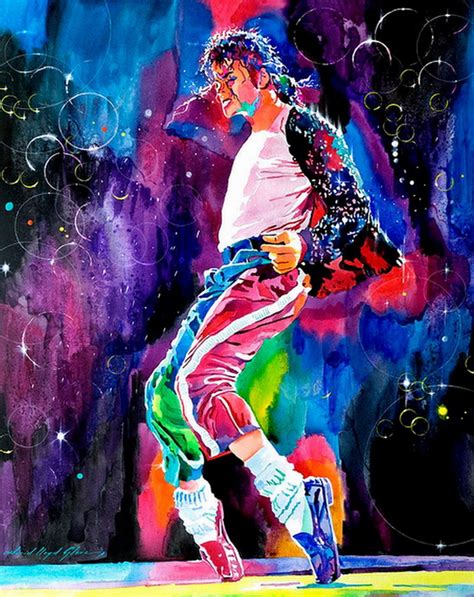 El Arte Y Actividad Cultural Michael Jackson Ilustraciones Artísticas