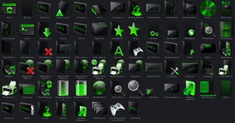Toxic Green 7tsp Icon Pack For Windows 10 Enable Windows Theme