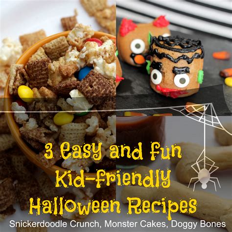 3 Easy Kid Friendly Halloween Recipes Kitchen Belleicious