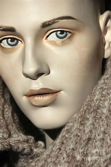 Closeup On Mannequins Face Photograph By Sophie Vigneault