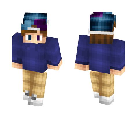 Download Teen Boy With A Cool Hat Minecraft Skin For Free