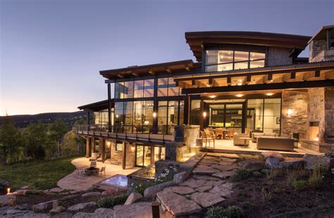 Not only does this setup look gorgeous, but it. Sophisticated yet comfortable mountain modern home offers ...