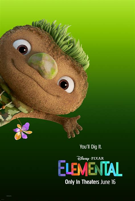 Clod 🌱🌸 Elemental Character Poster 2023 Pixar Photo 44869650 Fanpop Page 16