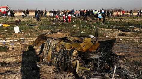 Ukrainian Plane Carrying 176 Crashes Outside Tehran Killing All On