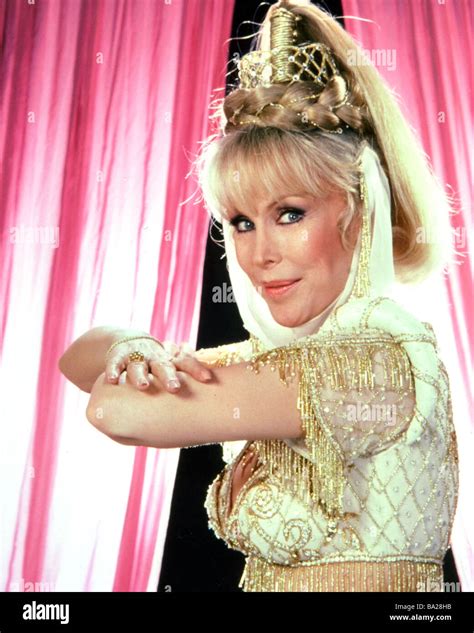 I Dream Of Jeannie 1960s Us Tv Series With Barbara Eden Stock Photo