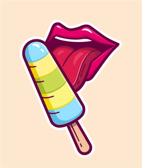 Licking Ice Cream Illustrations Royalty Free Vector Graphics And Clip