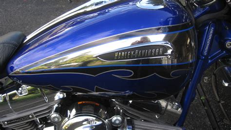 Options such as color are available at additional cost. 2014 Harley Davidson CVO Breakout - Blue with New Vance ...