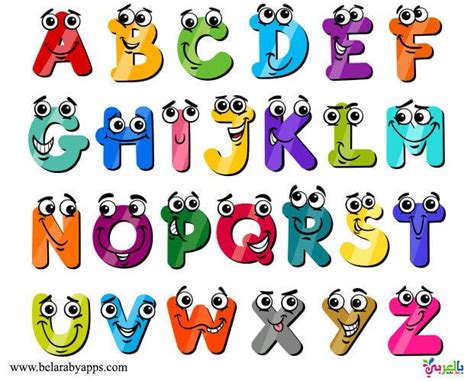حروف الانجليزي للاطفال