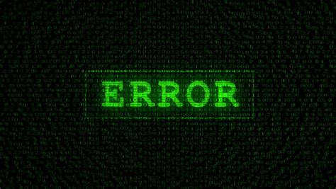 Error Text - Digital Data Stock Footage Video (100% Royalty-free) 6705676 | Shutterstock