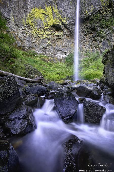 Elowah Falls Oregon Waterfalls Columbia River Gorge National Scenic