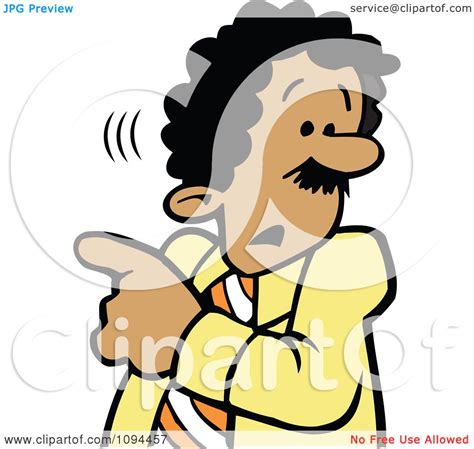 Clipart Businessman Worried About Whats Going On Royalty Free Vector