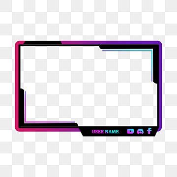 The best place for free animated overlays, animated backgrounds, livestream overlays, livestream backgrounds, and alerts/sounds. Twitch Stream Overlay Gradient Stylish Face Border, Border ...