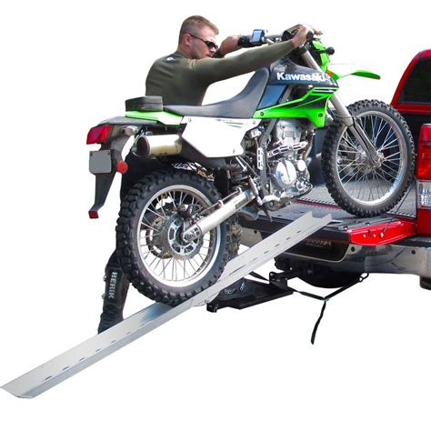 Como construir um dirt bike kicker ramp. Aluminum Folding Straight Single Runner Motocross Dirt ...