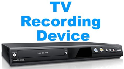 Dvr Recorder For Tv Tv Recording Device Youtube