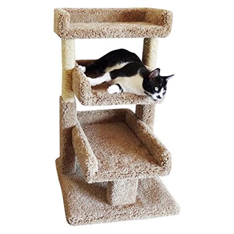 New Cat Condos Large Kitty Cat Tree Perch Colorbrown