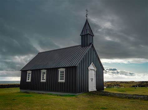 Dark Skies Over The Black Church Of Budir Balancedlight