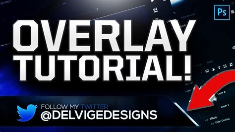 How To Make An Overlay Easy In Photoshop For Twitch 2018 Youtube