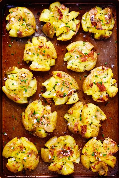 Easy Smashed Potatoes Gimme Some Oven