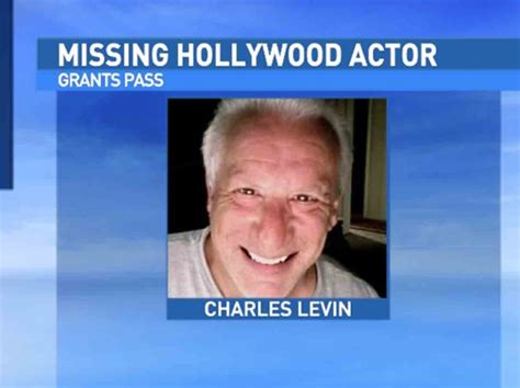 Confirman Muerte Del Actor Charles Levin Desaparecido En Junio