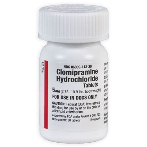 Clomipramine Hydrochloride Generic Tablets 5 Mg 1 Tablet On Sale