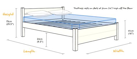 Measurements Of A Full Size Bed Frame Photos