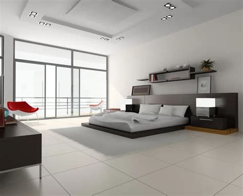 Minimalist Bedroom Interior — Stock Photo © Eldoctore 11821383