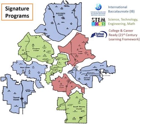 Atlanta Public Schools Map Draw A Topographic Map