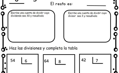 Coleccion De Fichas Para Aprender A Dividir 2 Ejercicios De Otosection