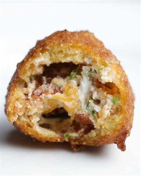 This recipe is a simple version that. Bacon Cheddar Jalapeño-Stuffed Hush Puppies | Recipe in ...