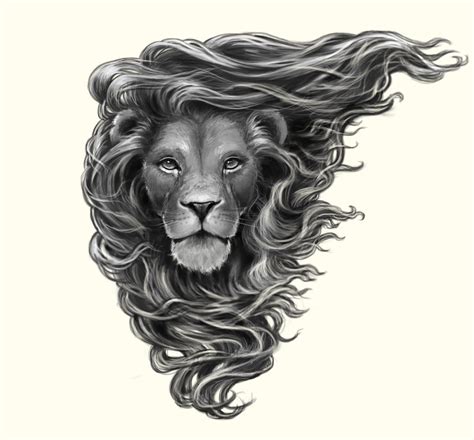 Lion Tattoo Design 2 By Sarefjord Lion Tattoo Design Lion Head