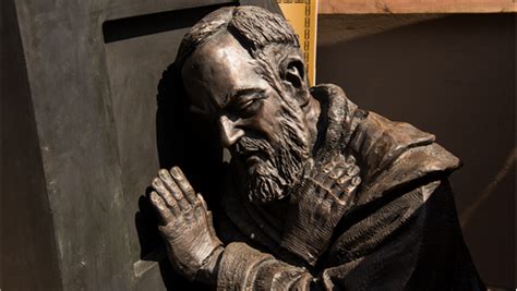 The Sculpture I Absolve You Saint Pio Foundation