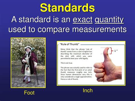 Ppt Standards Of Measurement Powerpoint Presentation Free Download